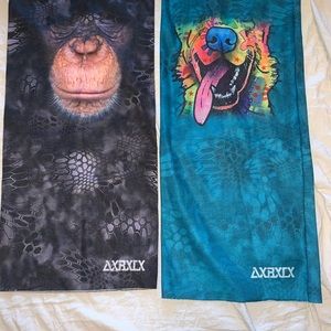 NWOT Lot Of 2 Kids Neck Gaiters/Masks